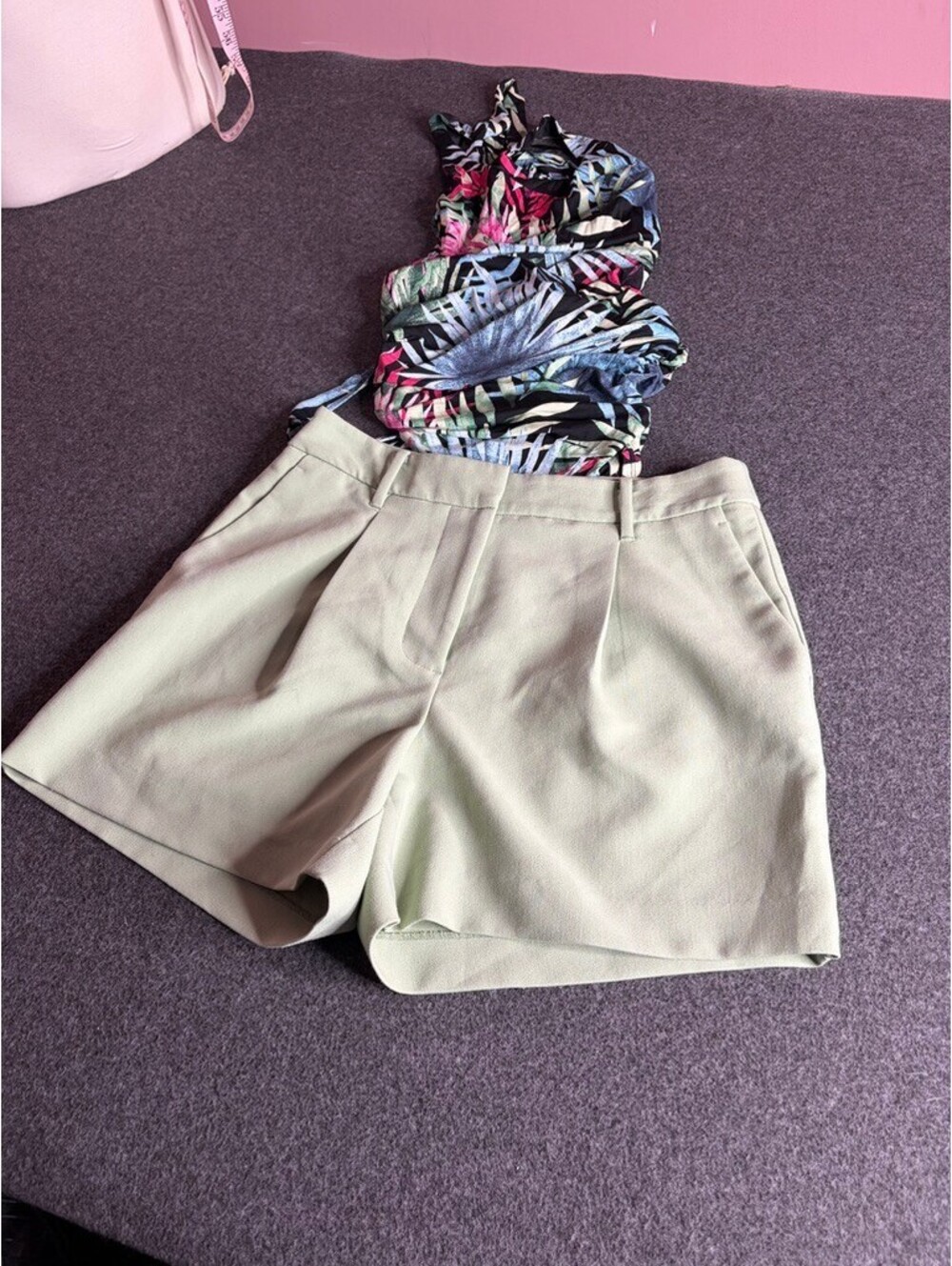 Beach wear Combo Sz 6 shorts Xs swimsuit